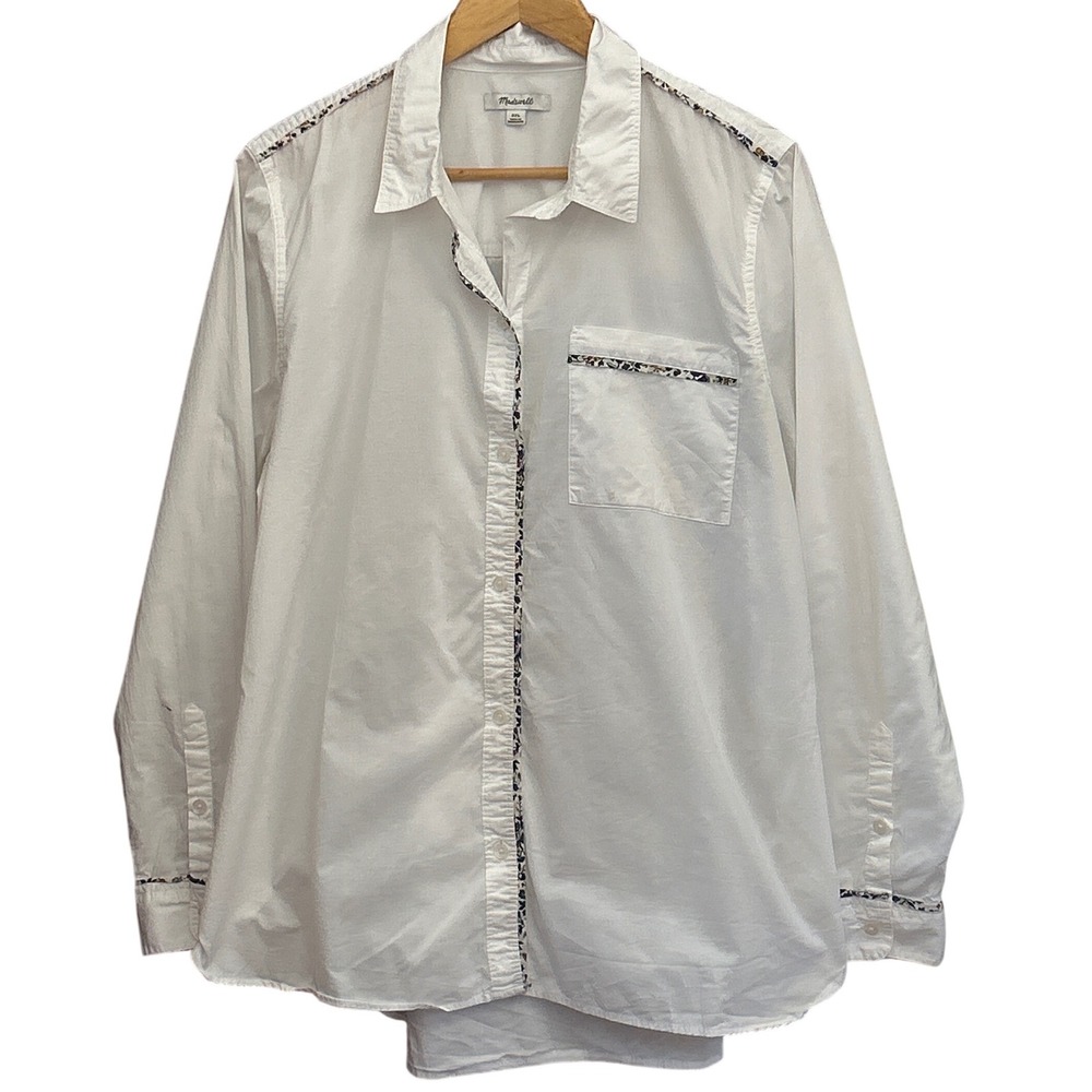 Madewell Button Down Shirt Coastal Grandma Cottagecore